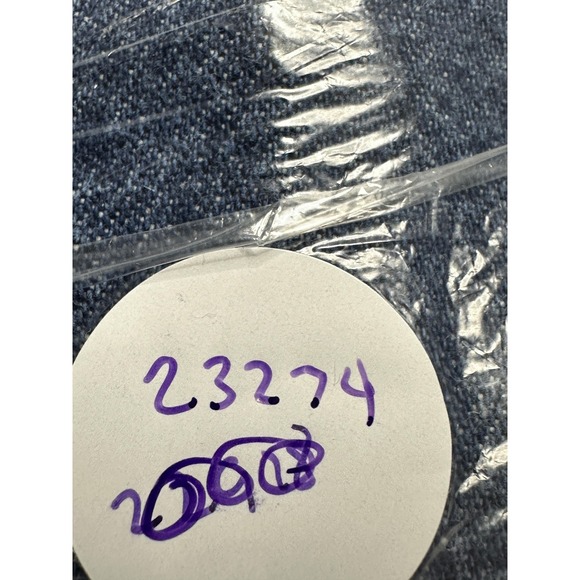 Red Kap Denim Shirt Mens 2XL Button Down Western Fort Worth Embroidered Workwear - Picture 9 of 9